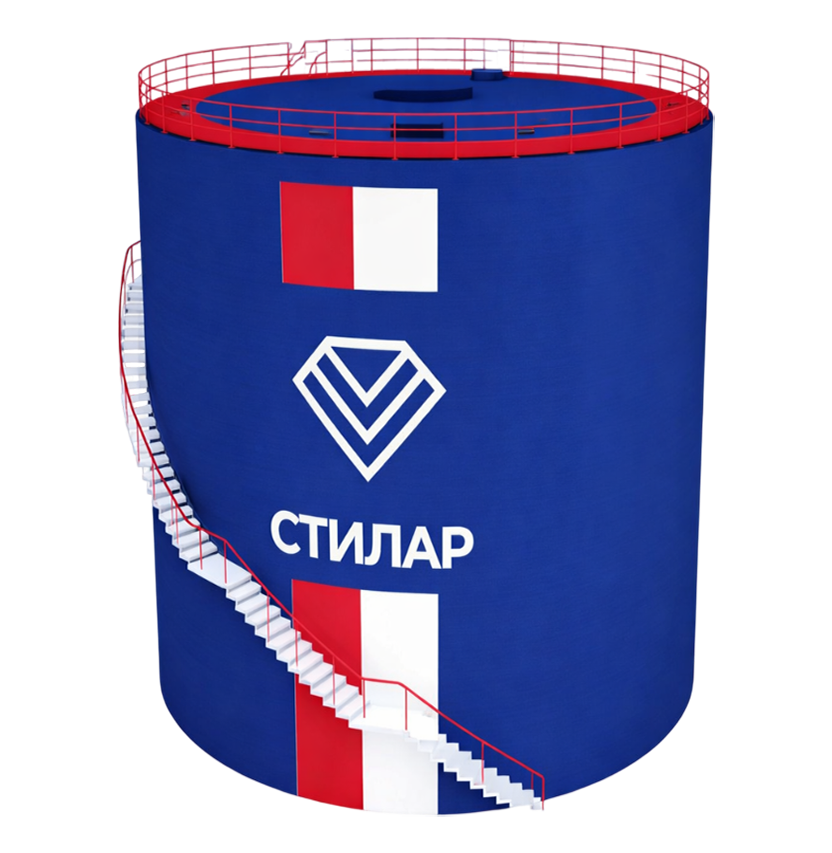 Цельносварной резервуар РВС для спирта 200 м³ от завода-производителя